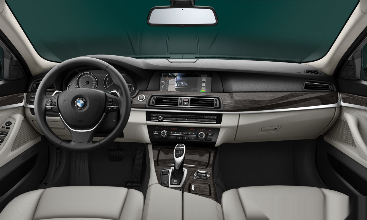 Interior of BMW 535i (F10), VIN WBAFR72070C579523