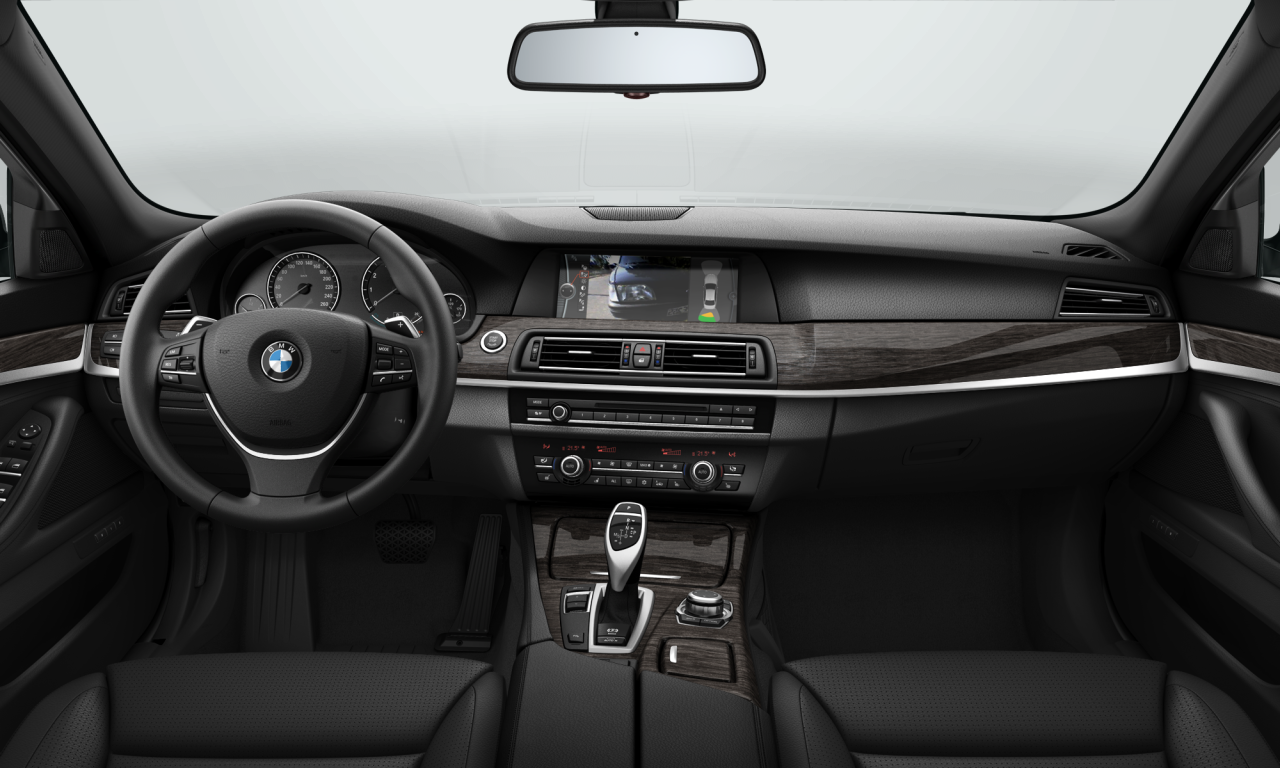 Interior of 2010 BMW 550i (F10), VIN WBAFR92070C272221