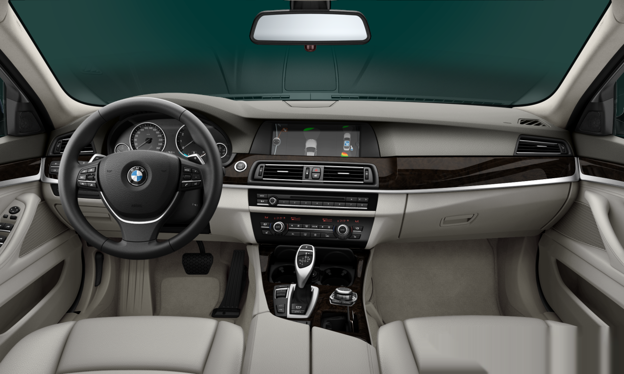 Interior of 2010 BMW 523i (F10), VIN WBAFS11070C521138