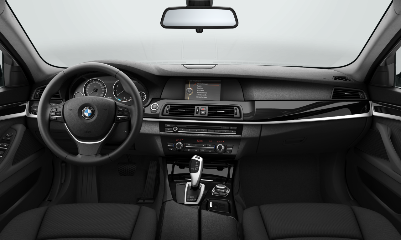 Interior of 2011 BMW 523i (F10), VIN WBAFS110X0C523630