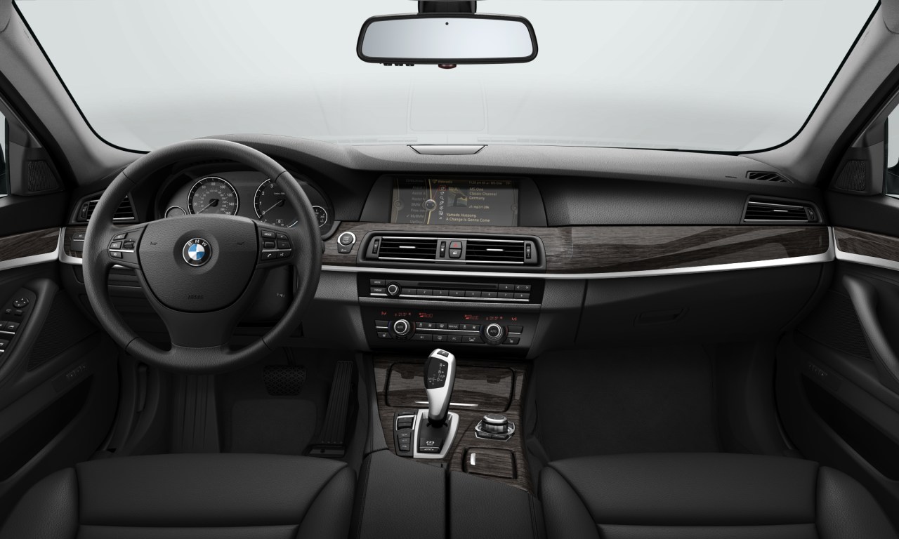 Interior of 2012 BMW 535i xDrive (F10), VIN WBAFU7C5XDDU72426