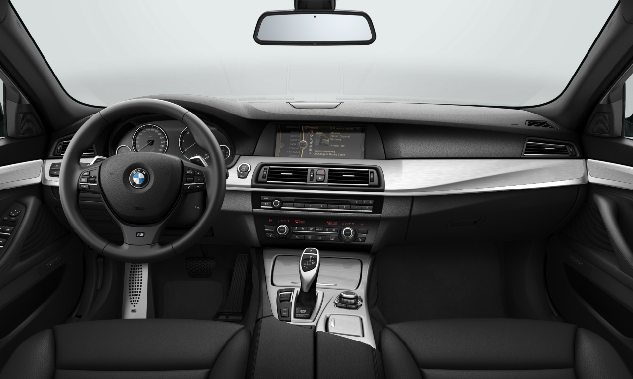 Interior of 2012 BMW 530d xDrive (F10), VIN WBAFV31010DZ17434