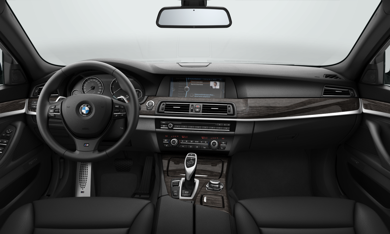 Interior of 2011 BMW 530d xDrive (F10), VIN WBAFV31090DP46691
