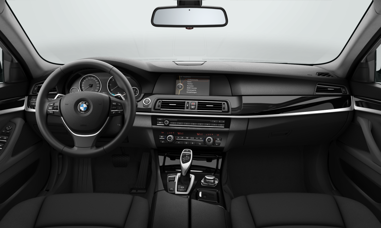 Interior of 2011 BMW 520d (F10), VIN WBAFW11000DU27231
