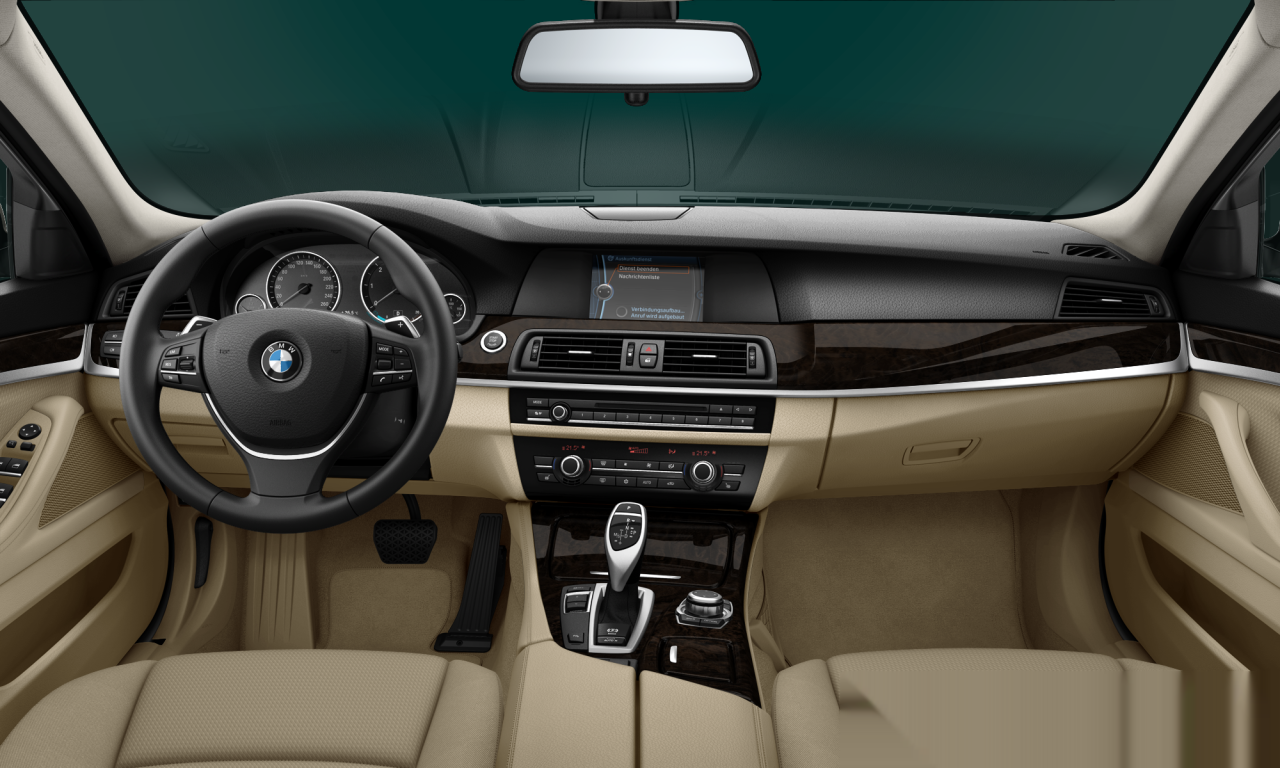 Interior of BMW 520d (F10), VIN WBAFW11000DX11040