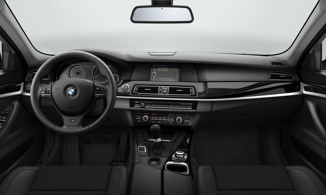 Interior of BMW 520d (F10), VIN WBAFW11030C714097
