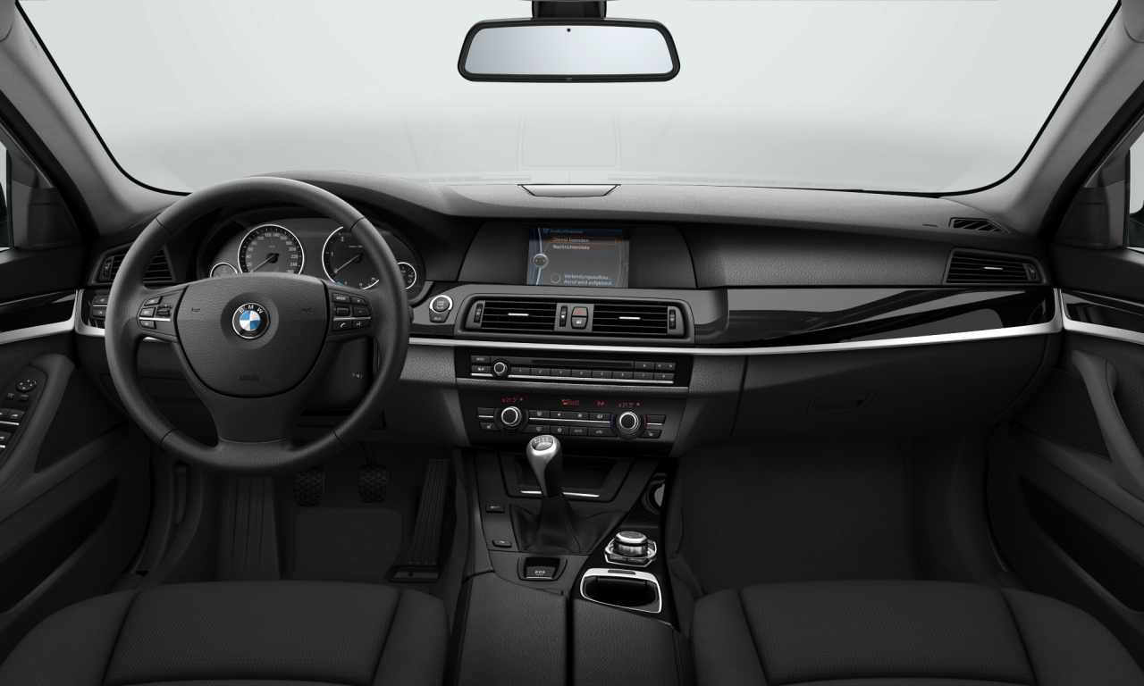 Interior of 2011 BMW 520d (F10), VIN WBAFW11050C709502