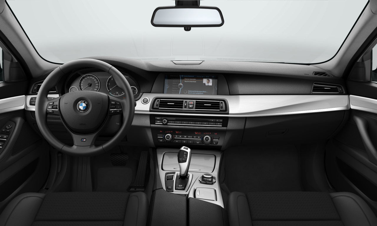 Interior of 2012 BMW 520d (F10), VIN WBAFW11090DY47893