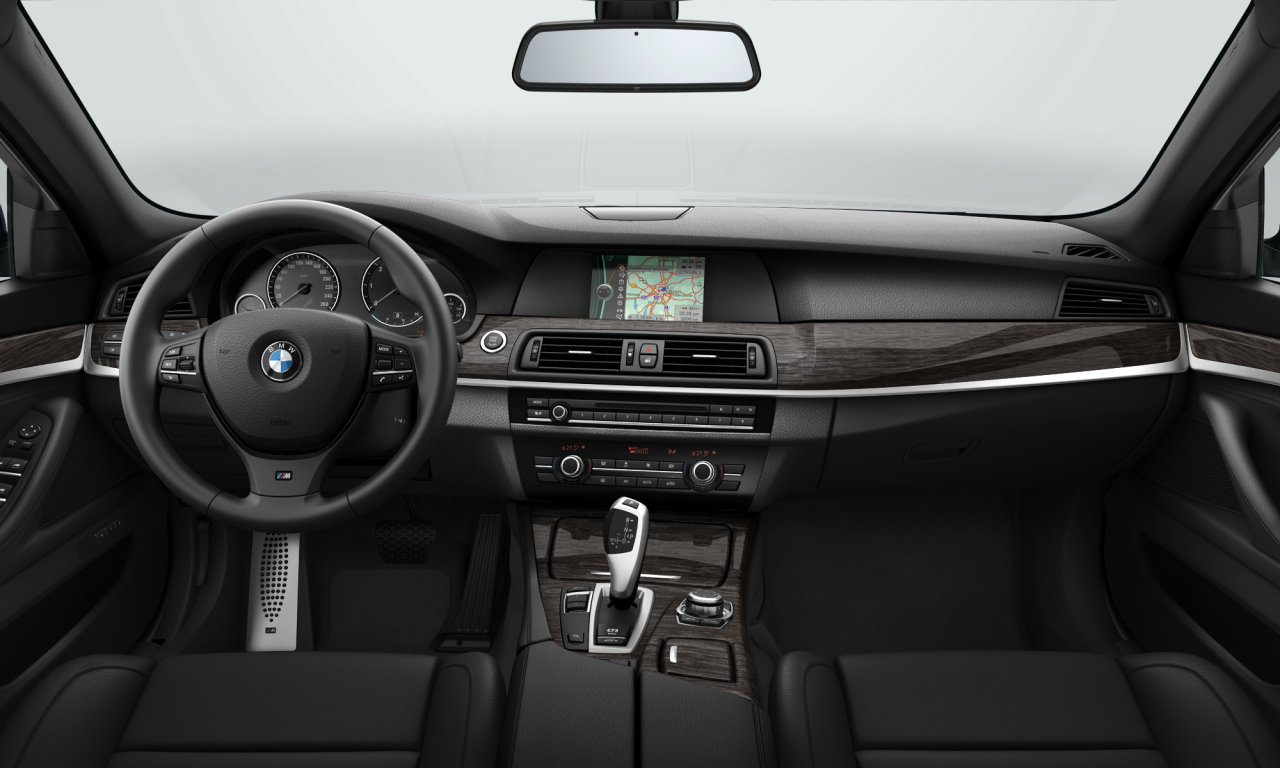 Interior of 2013 BMW 520d (F10), VIN WBAFW12000D274476