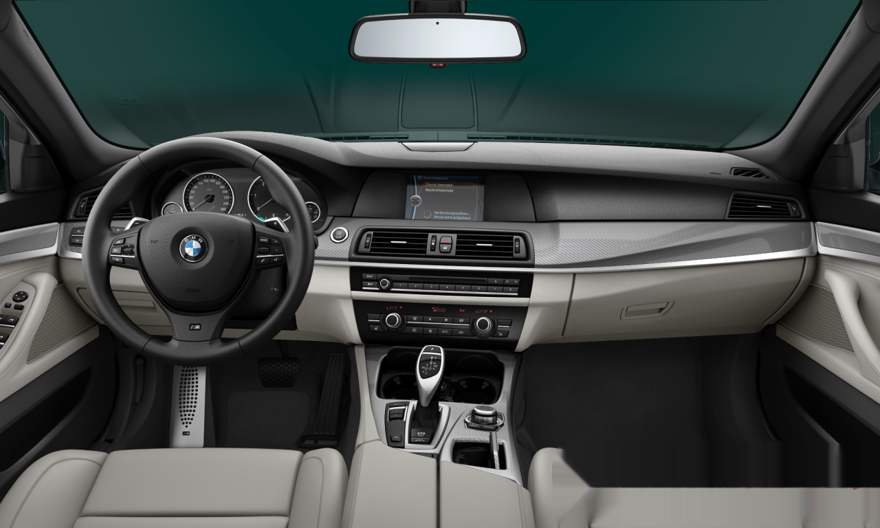 Interior of 2011 BMW 520d (F10), VIN WBAFW12010C831515