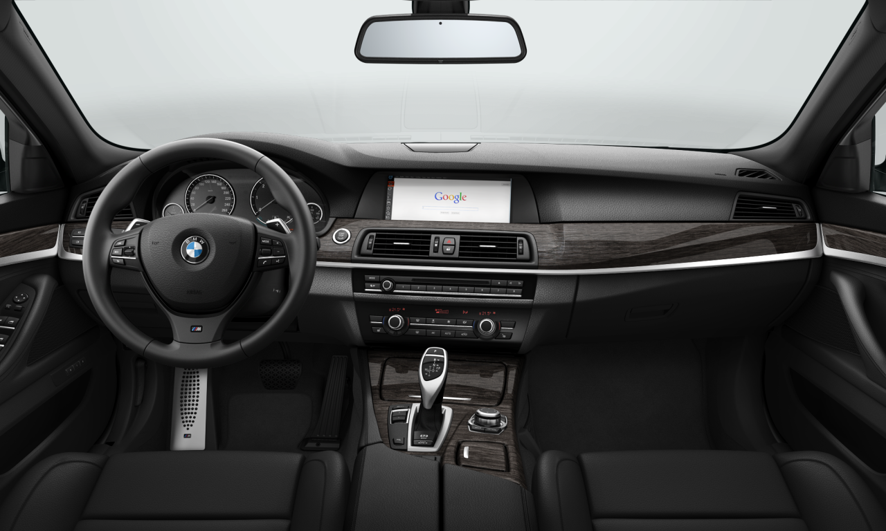 Interior of BMW 520d (F10), VIN WBAFW12060D428611