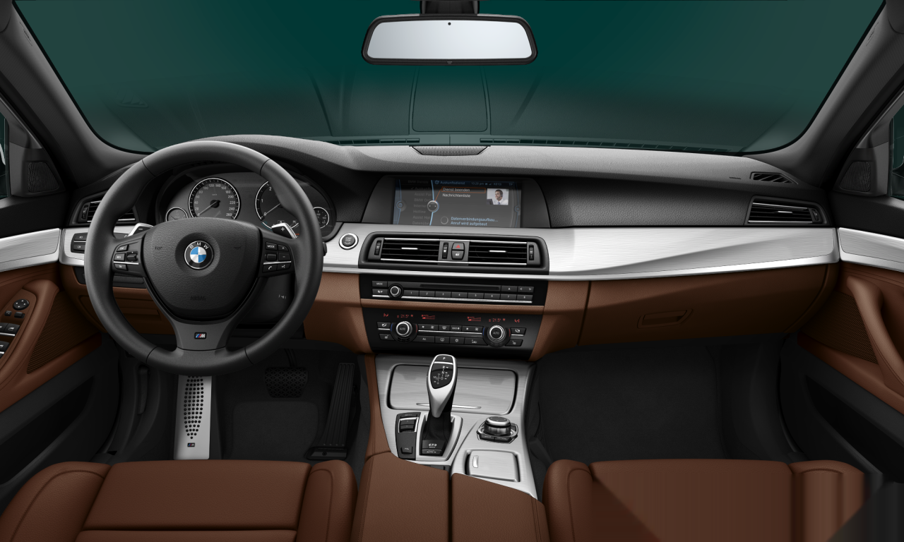 Interior of 2010 BMW 525d (F10), VIN WBAFW310X0C562007