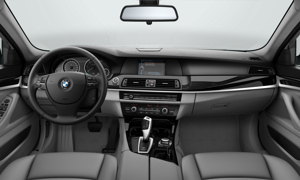 Interior of 2010 BMW 530d (F10), VIN WBAFW51040C507435