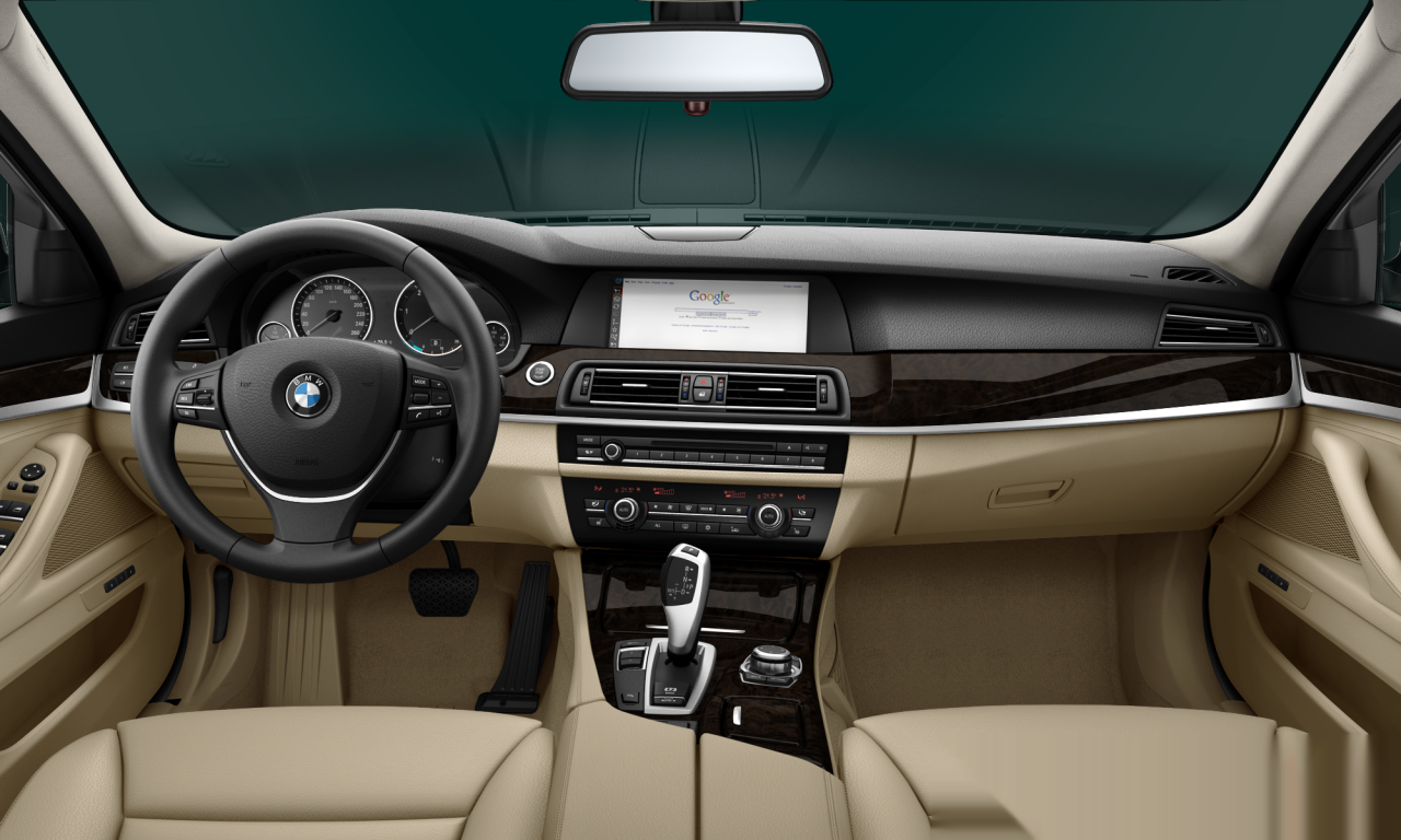 Interior of 2010 BMW 530d (F10), VIN WBAFW51070C510572