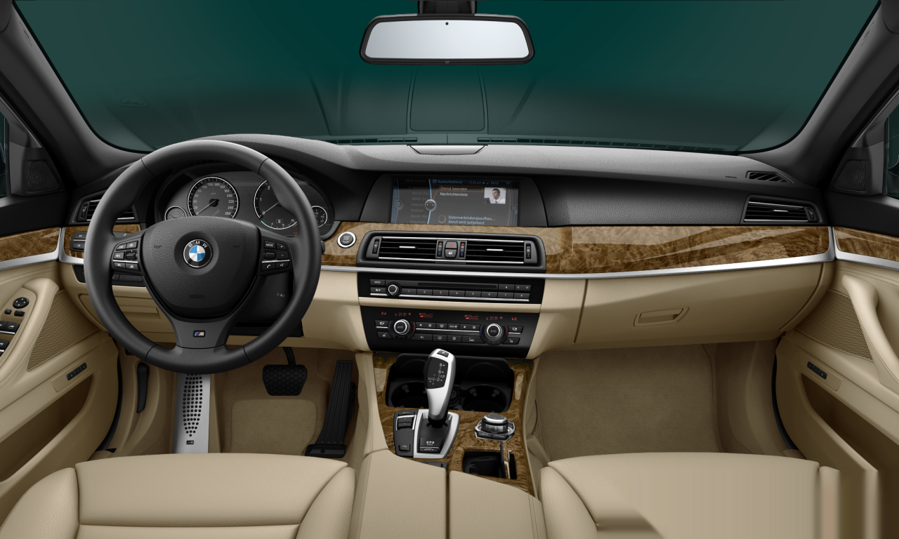 Interior of 2010 BMW 530d (F10), VIN WBAFW51080C514078
