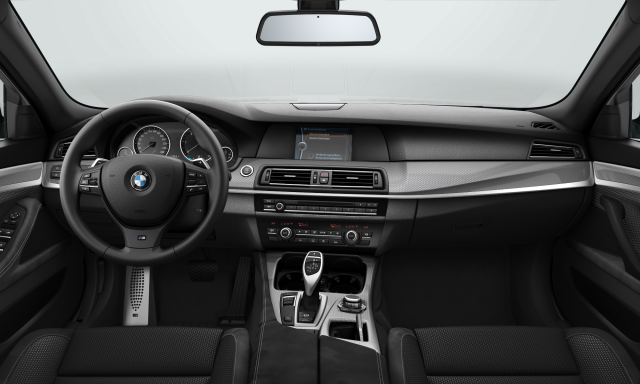 Interior of 2011 BMW 535d (F10), VIN WBAFW71010C897020