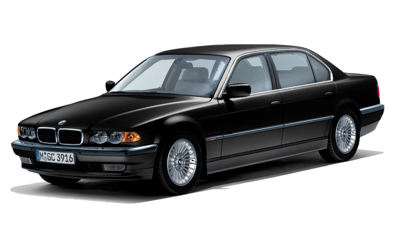 Exterior of 1998 BMW 728I (E38), VIN WBAGE41020DN15173