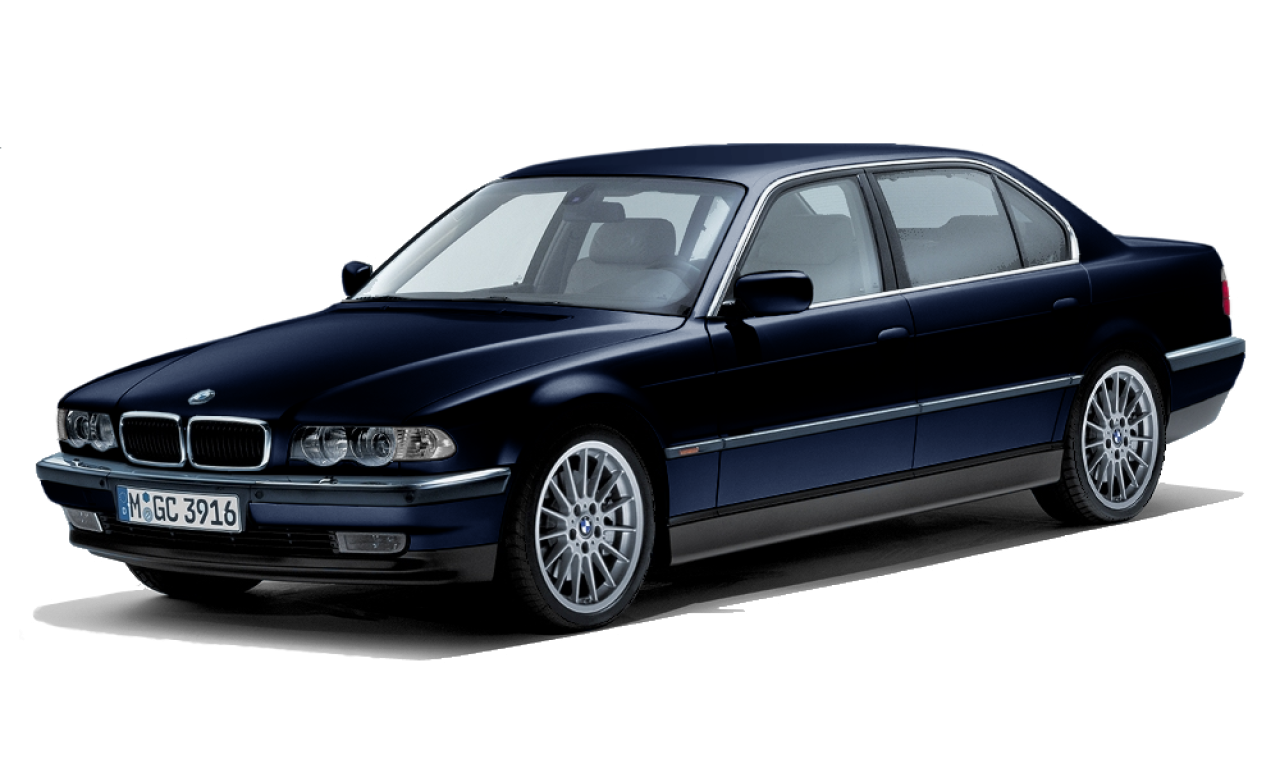 Exterior of 2001 BMW 740I (E38), VIN WBAGG81060DF91757