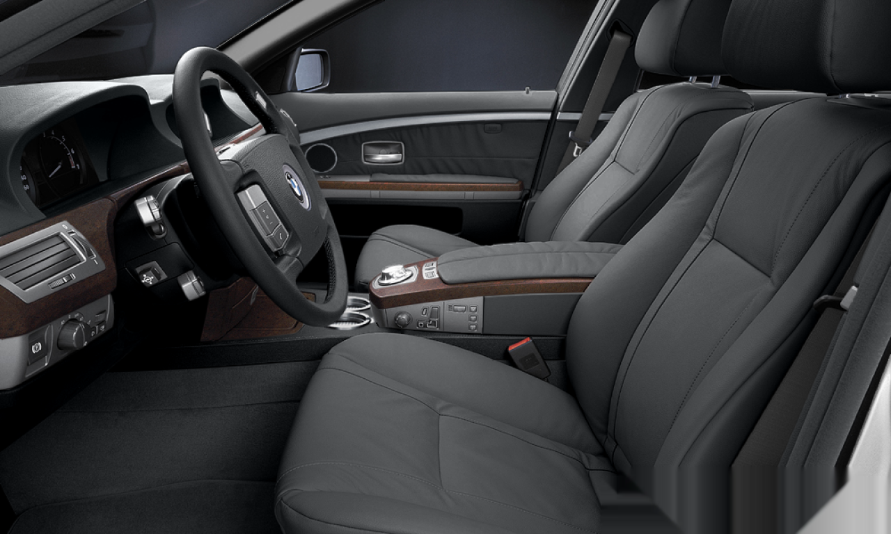 Interior of 2004 BMW 745i (E65), VIN WBAGL61030DM64235