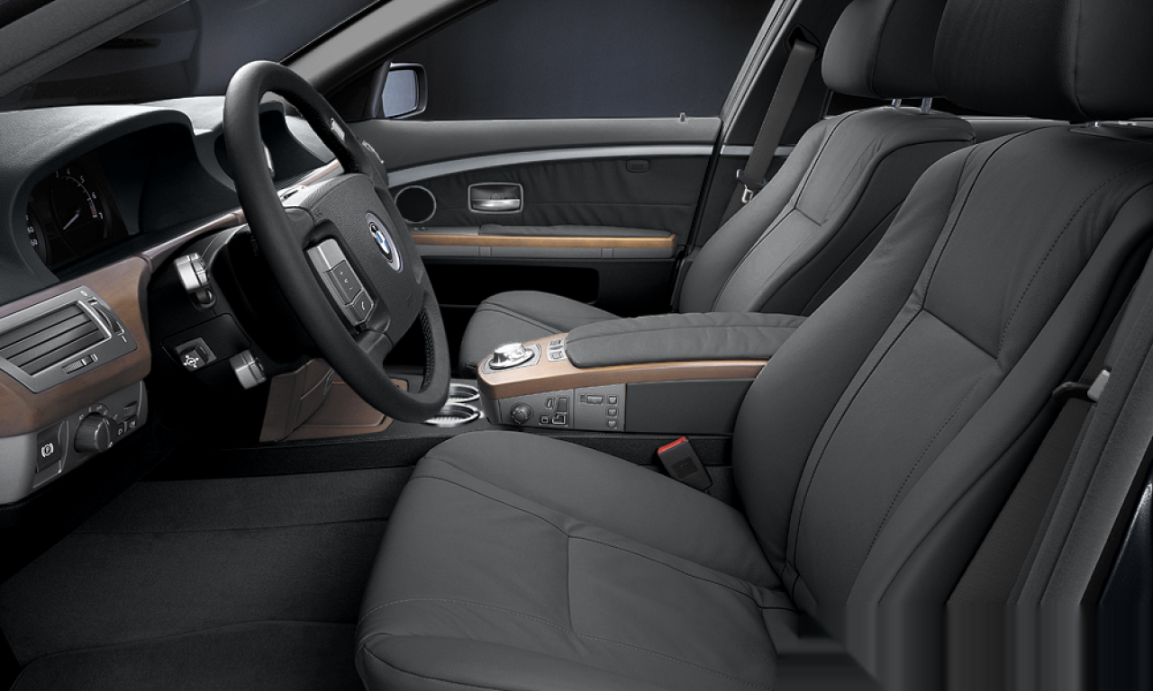 Interior of 2004 BMW 730d (E65), VIN WBAGM21060DR55680