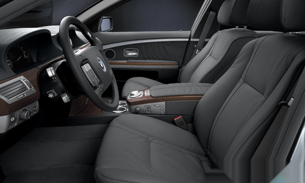 Interior of 2004 BMW 735Li (E66), VIN WBAGN42020DE21229