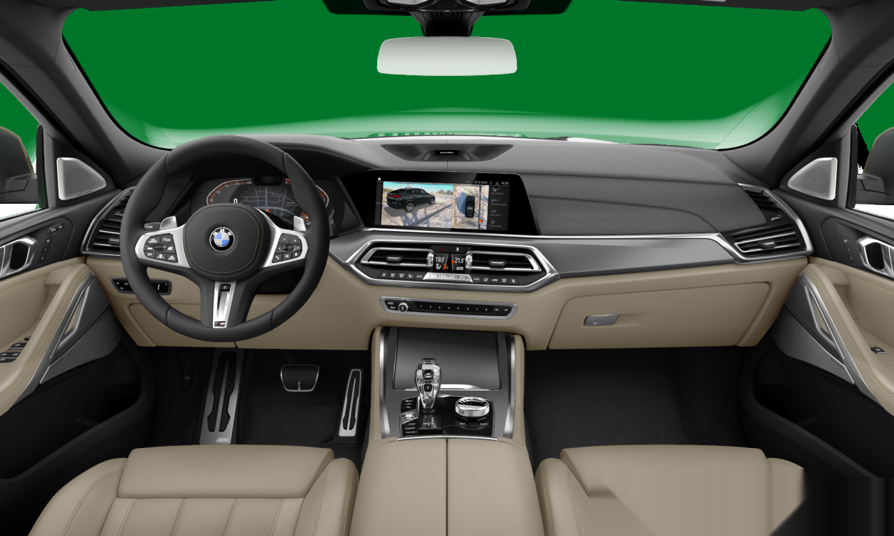 Interior of BMW X6 xDrive30d (G06), VIN WBAGT8104M9H98751