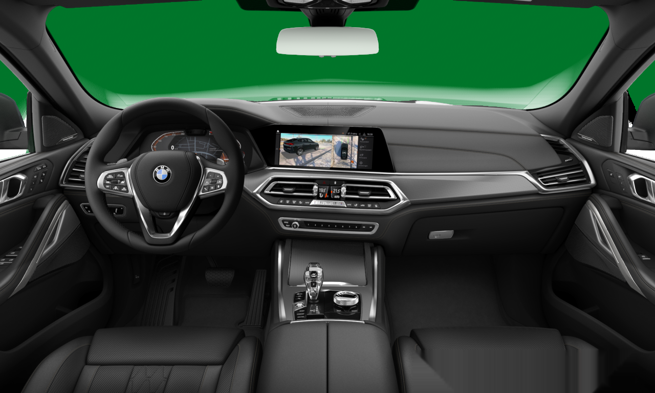 Interior of BMW X6 xDrive30d (G06), VIN WBAGT810509E87940