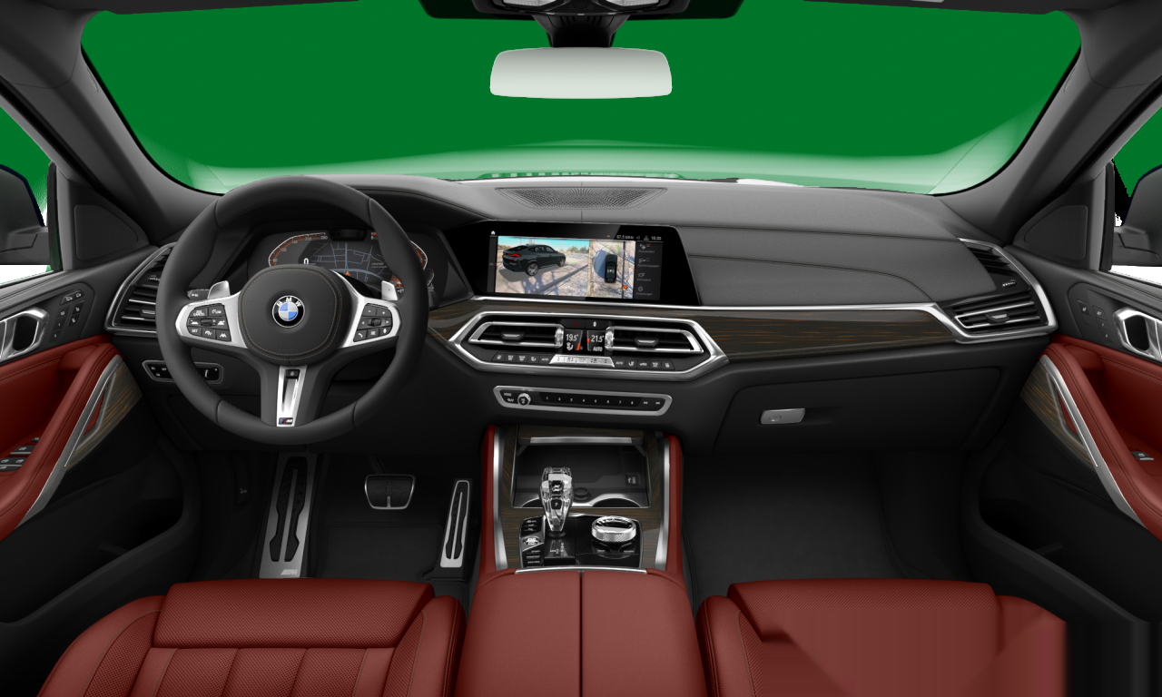 Interior of BMW X6 xDrive30d (G06), VIN WBAGT820109H30772