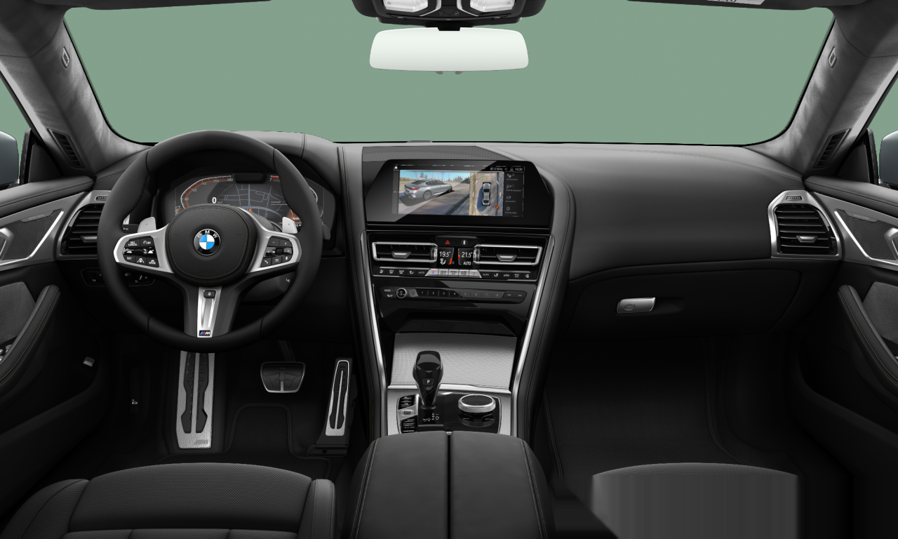 Interior of 2019 BMW 840i (G16), VIN WBAGV220X0BP82902