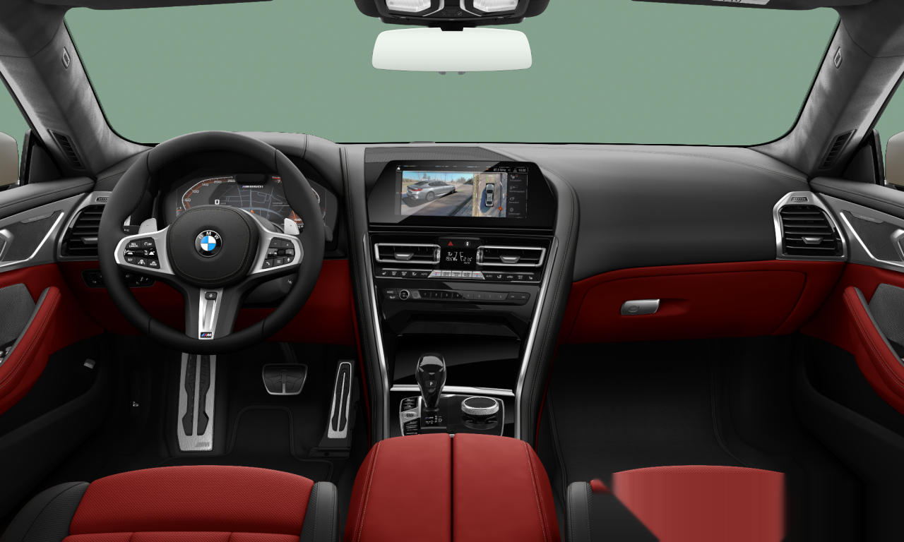 Interior of BMW M850i xDrive (G16), VIN WBAGV810X0CD10877