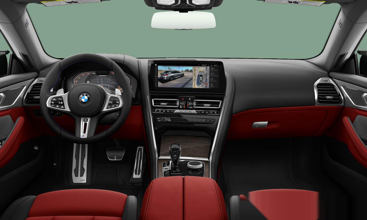 Interior of BMW M850i xDrive (G16), VIN WBAGV8C01PCK80611