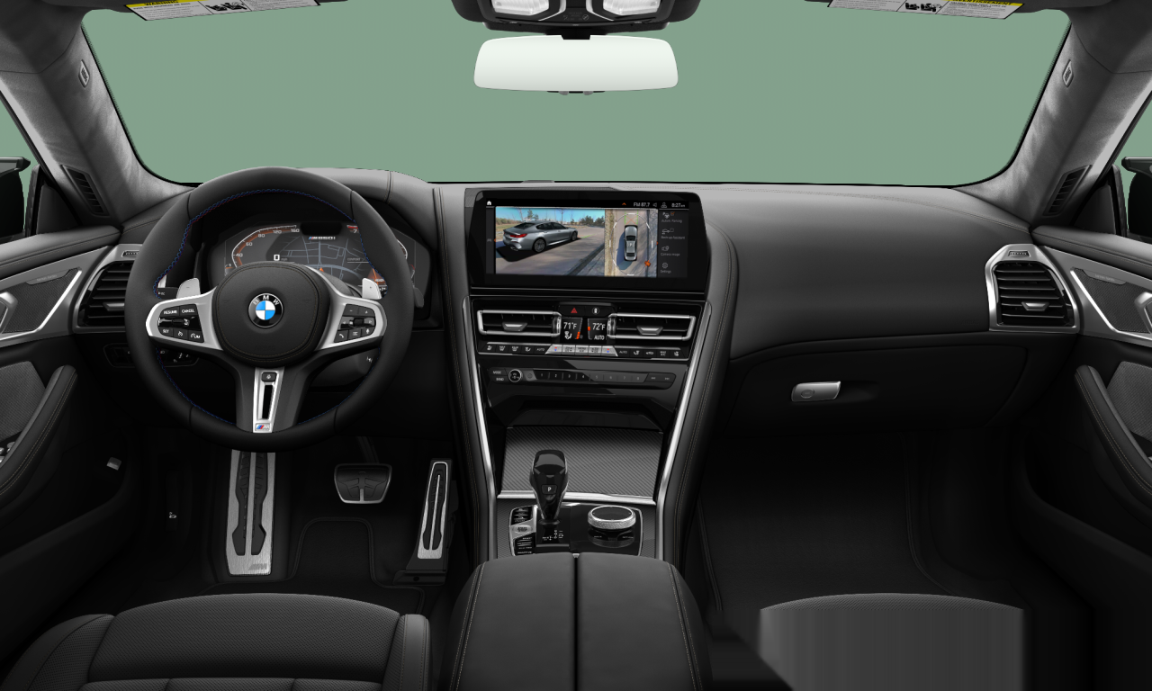 Interior of 2024 BMW M850i xDrive (G16), VIN WBAGV8C04RCN36016