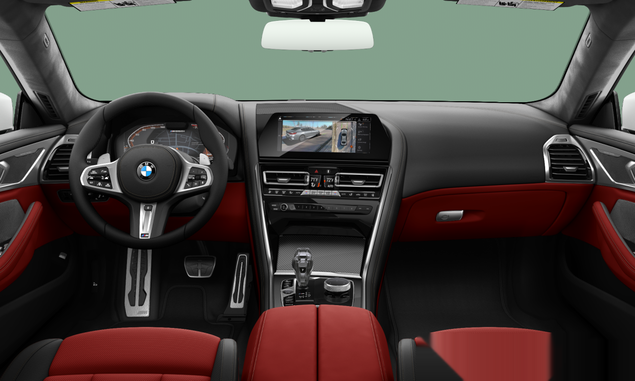 Interior of 2021 BMW M850i xDrive (Gran Coupe (5 Doors)), VIN WBAGV8C0XNCJ35564