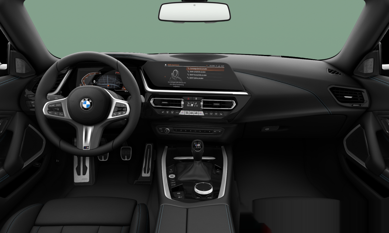 Interior of BMW Z4 sDrive20i (G29), VIN WBAHF11060WX70705