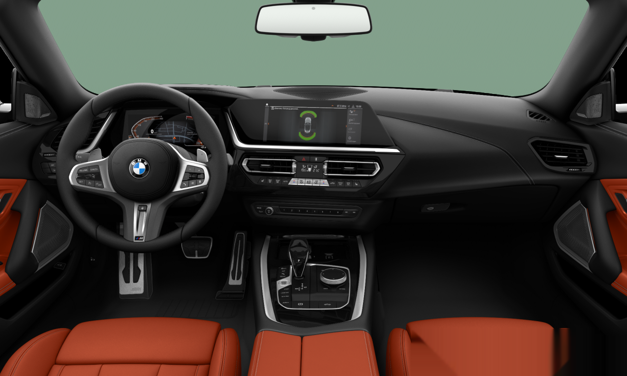 Interior of 2020 BMW Z4 sDrive20i (G29), VIN WBAHF11090WW83056
