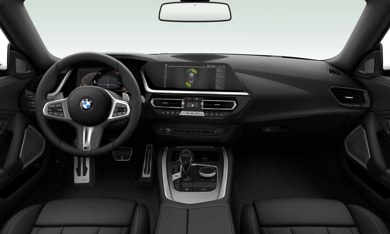 Interior of 2019 BMW Z4 sDrive30i (G29), VIN WBAHF32040WW43722