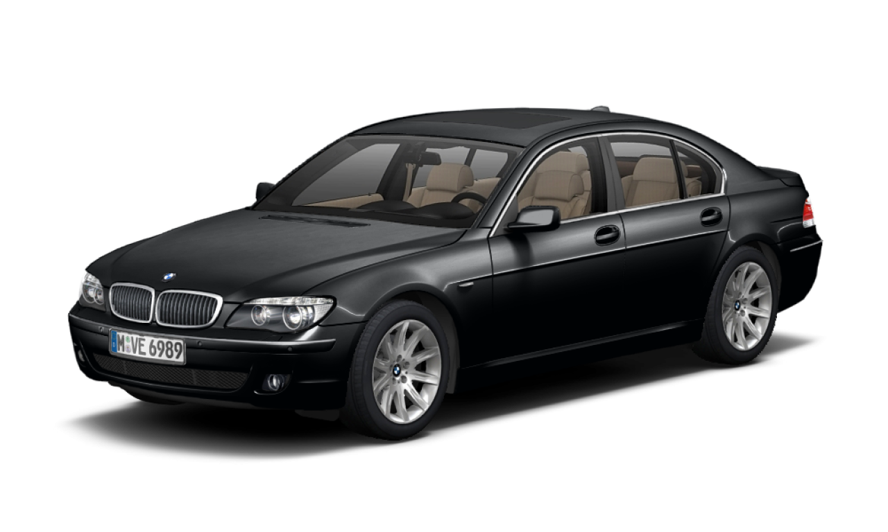 Exterior of 2000 BMW 740i (E65), VIN WBAHL62060DT40298