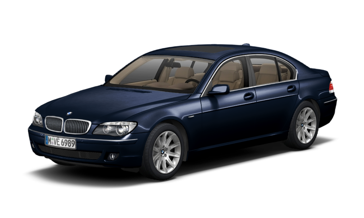 Exterior of 2005 BMW 730d (E65), VIN WBAHM21070DS63061