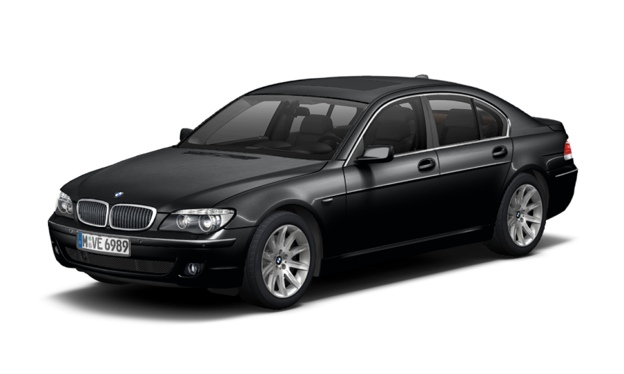 Exterior of 2007 BMW 745D (E65), VIN WBAHM61030DH93439