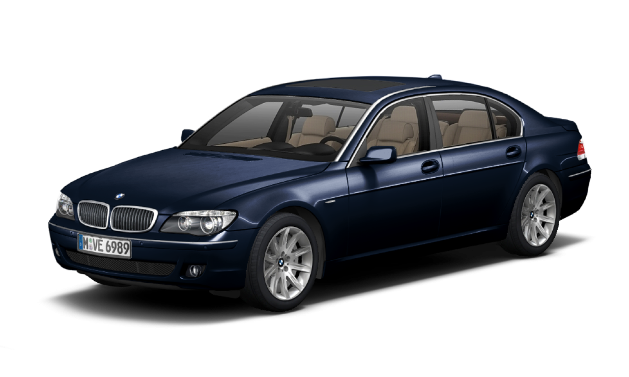 Exterior of 2006 BMW 730Li (E66), VIN WBAHN21067DS90016