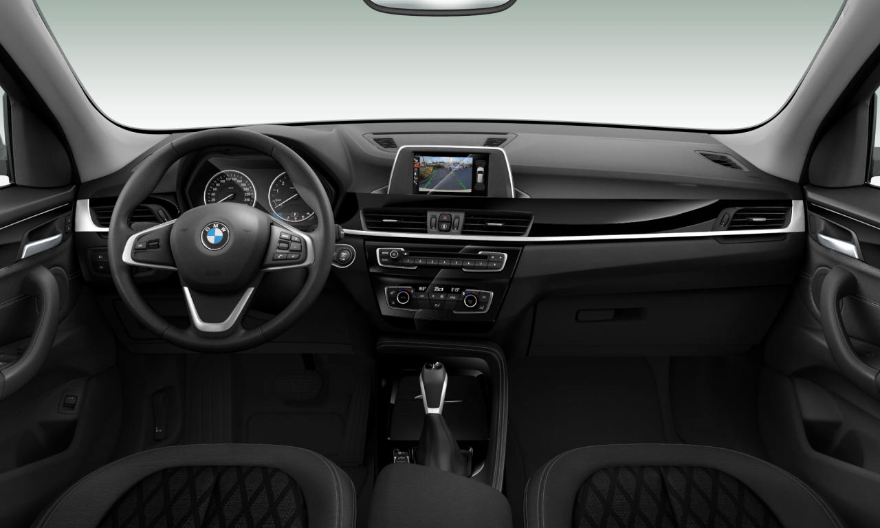 Interior of 2016 BMW X1 sDrive18i (F48), VIN WBAHS1107H5F13195