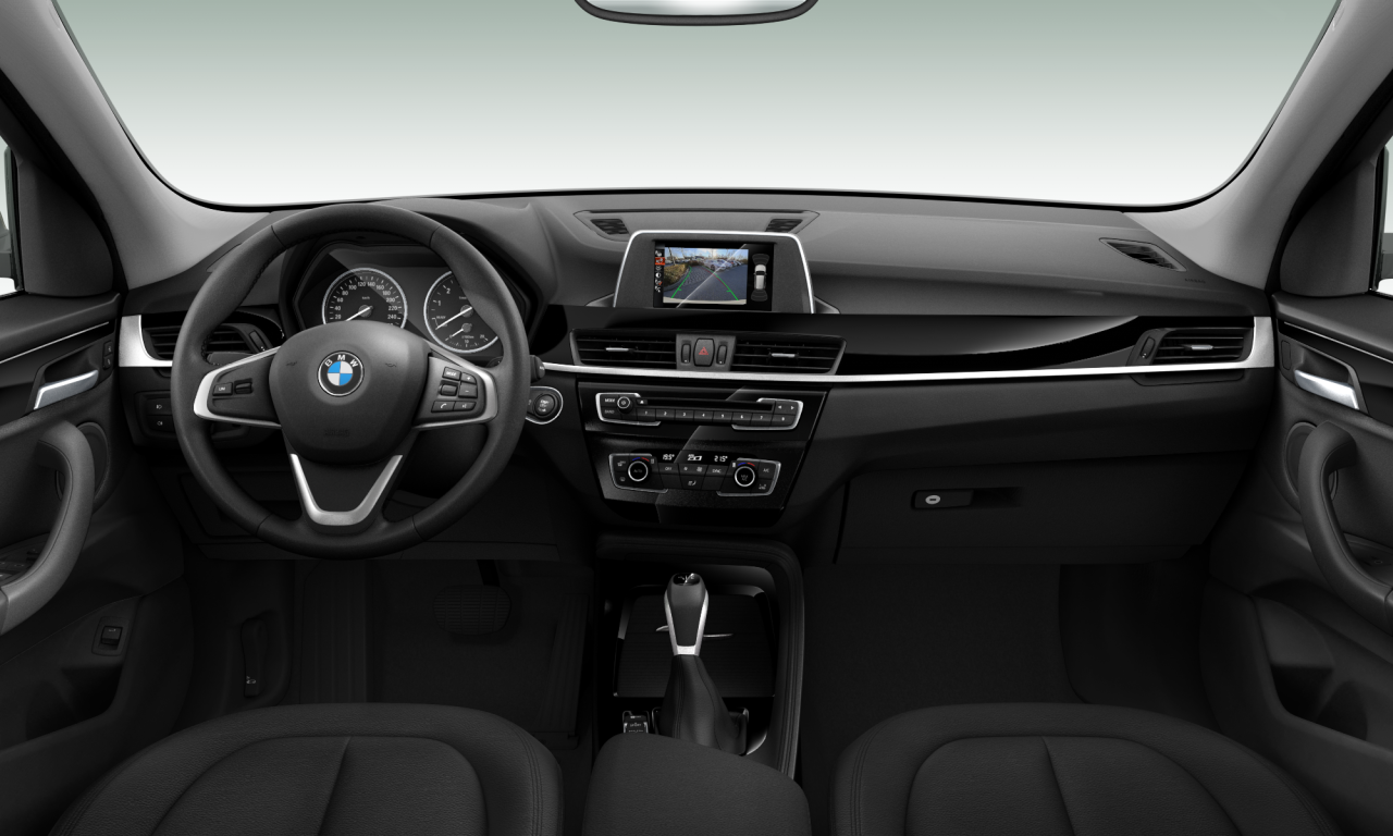 Interior of BMW X1 sDrive18i (F48), VIN WBAHS120605F00926
