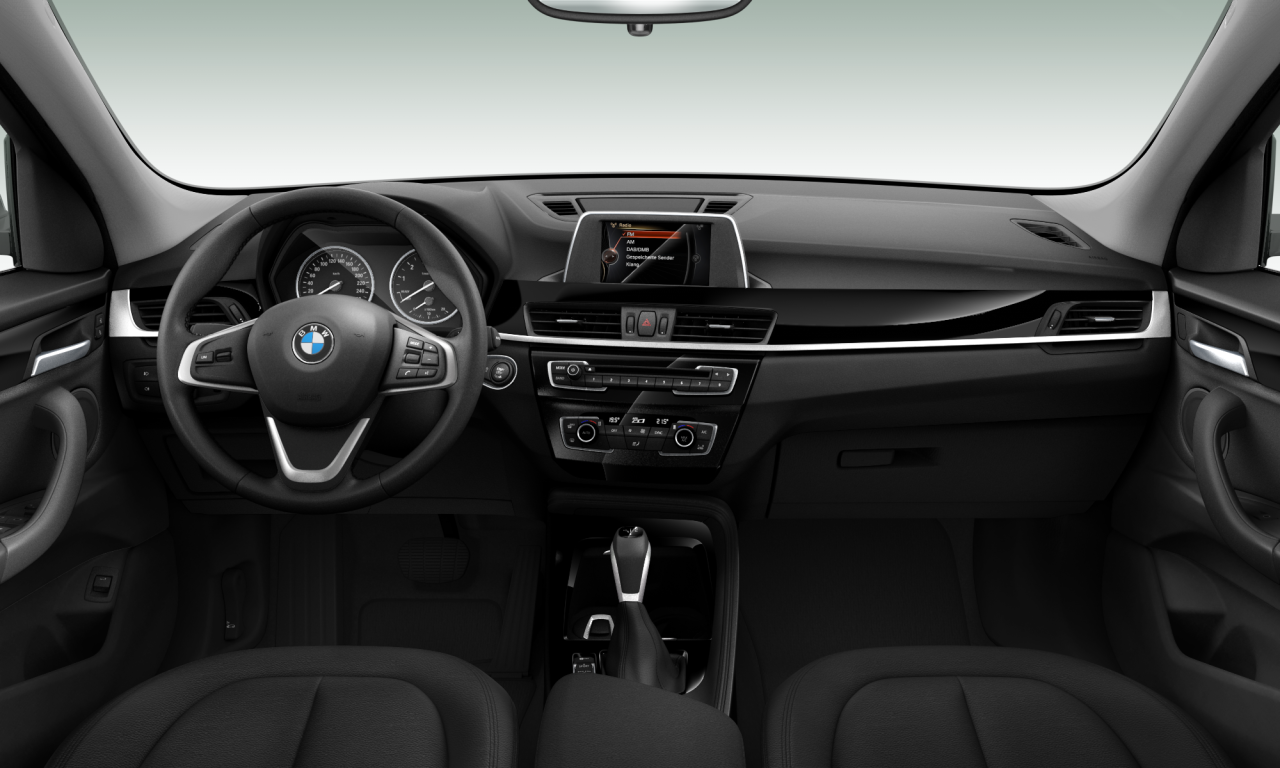Interior of BMW X1 sDrive20i (F48), VIN WBAHS7106H5H09647