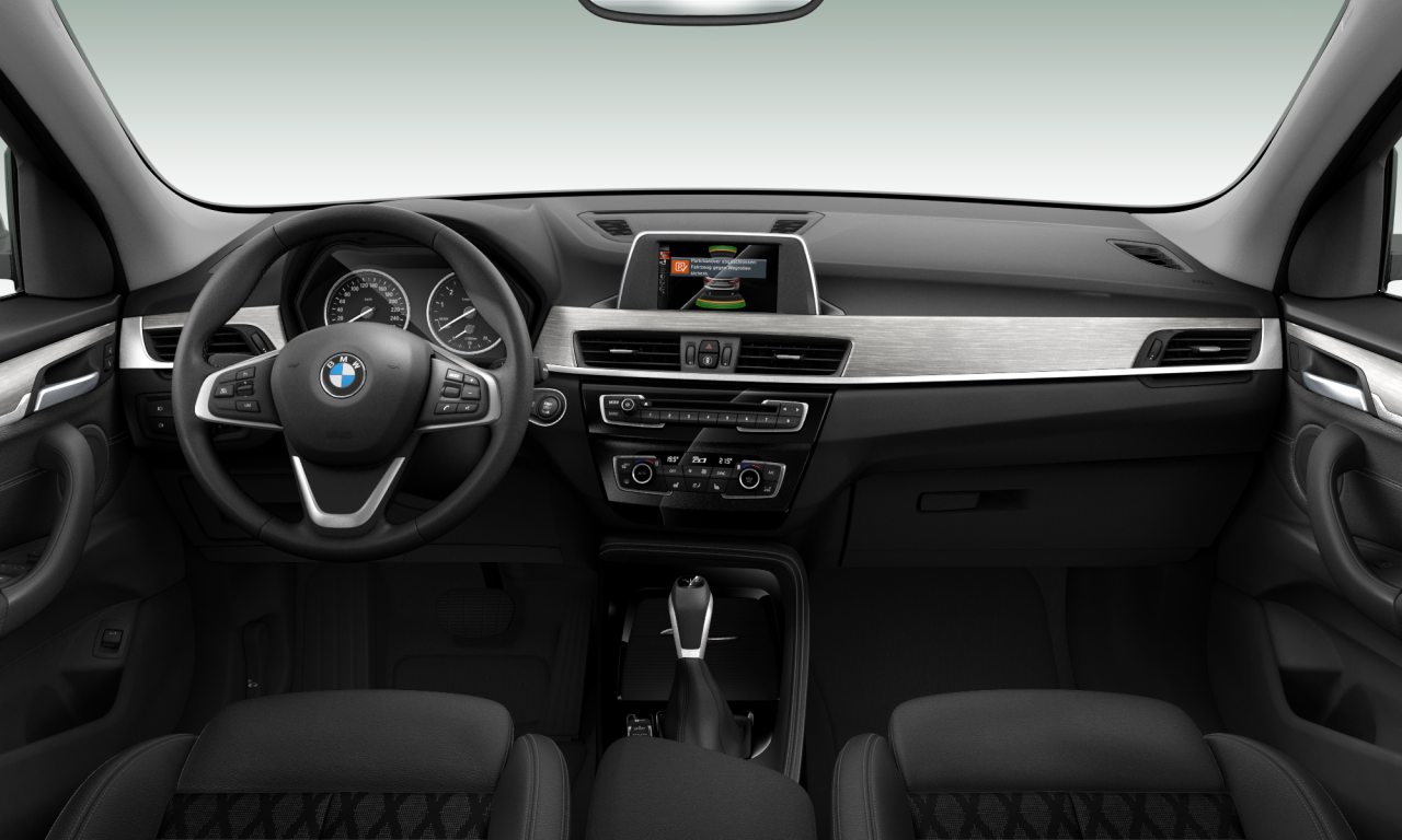 Interior of 2016 BMW X1 xDrive20i (F48), VIN WBAHS910205H65861