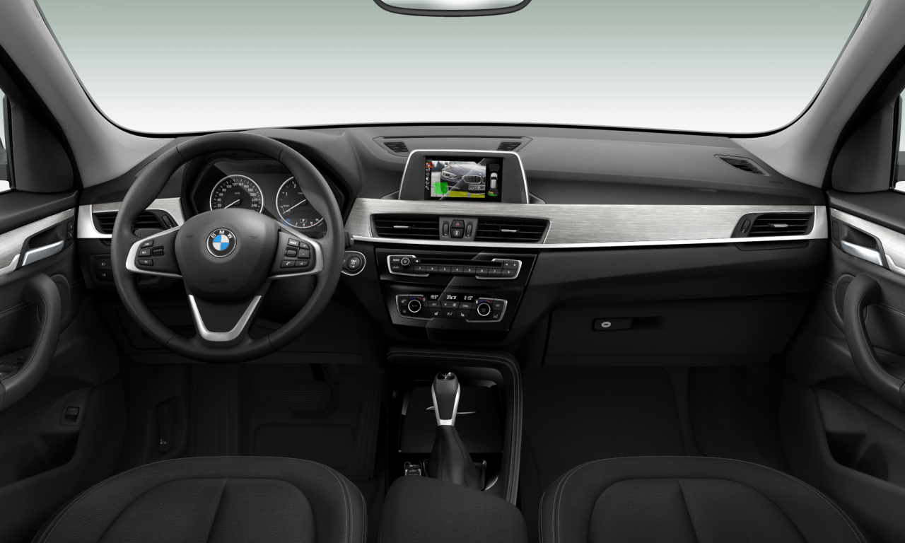 Interior of BMW X1 sDrive18d (F48), VIN WBAHT720705D98181