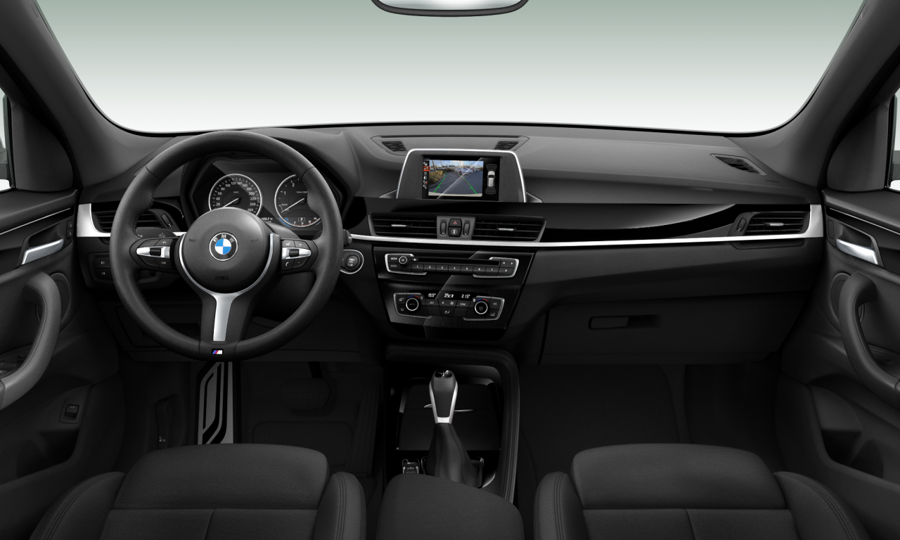 Interior of 2017 BMW X1 sDrive18d (F48), VIN WBAHT720805J93580