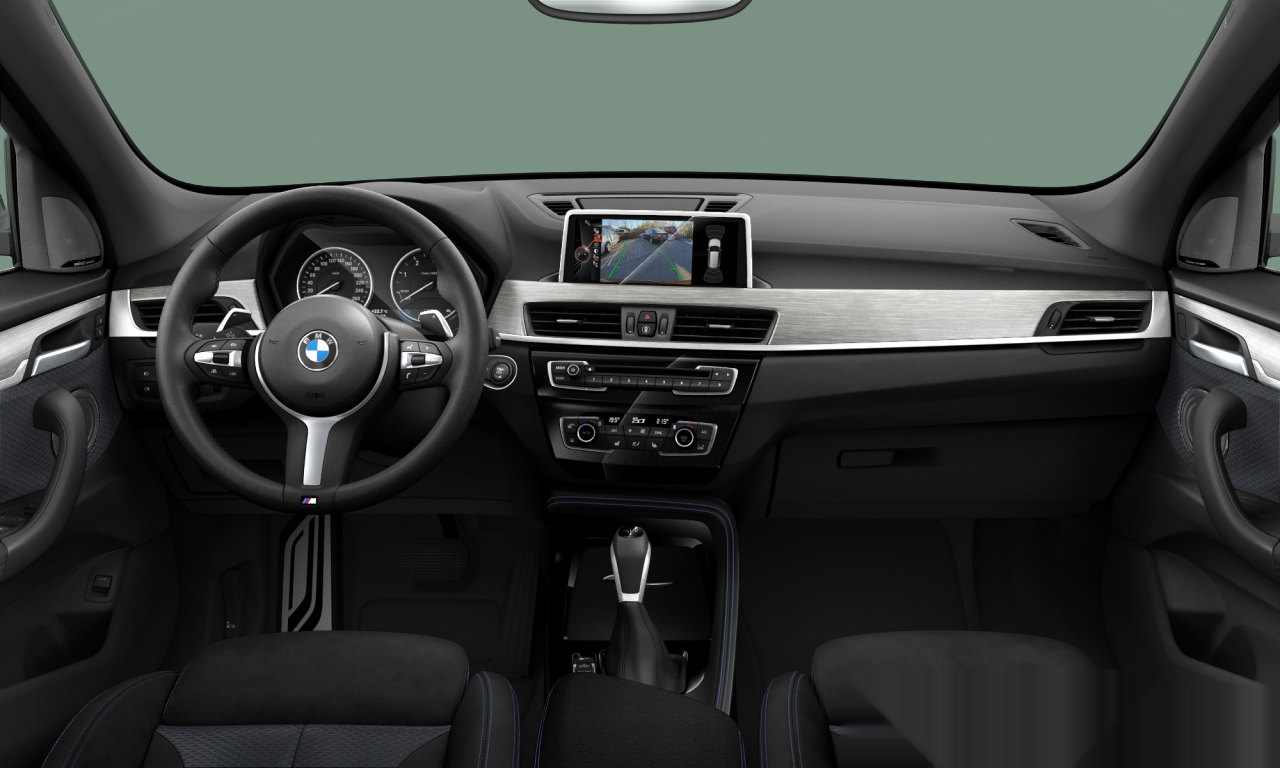 Interior of 2016 BMW X1 sDrive20d (F48), VIN WBAHU110805A99455
