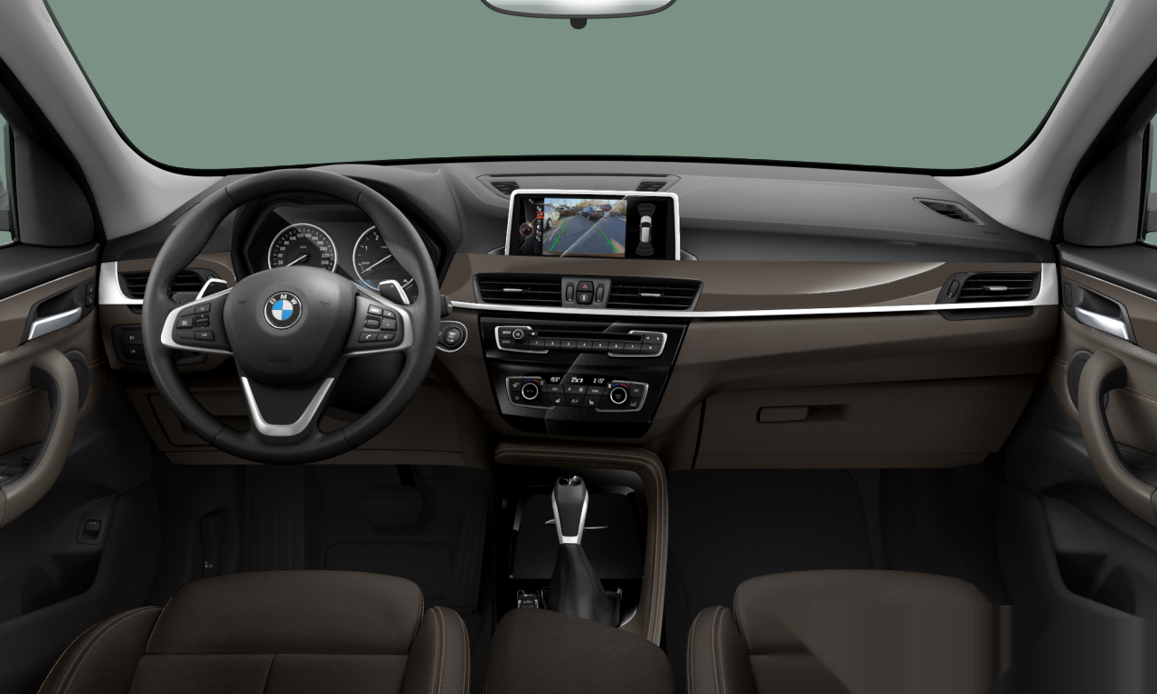 Interior of 2016 BMW X1 xDrive20d (F48), VIN WBAHU310905H49468