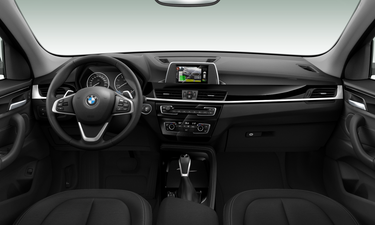 Interior of BMW X1 xDrive20d (F48), VIN WBAHU32030P977210
