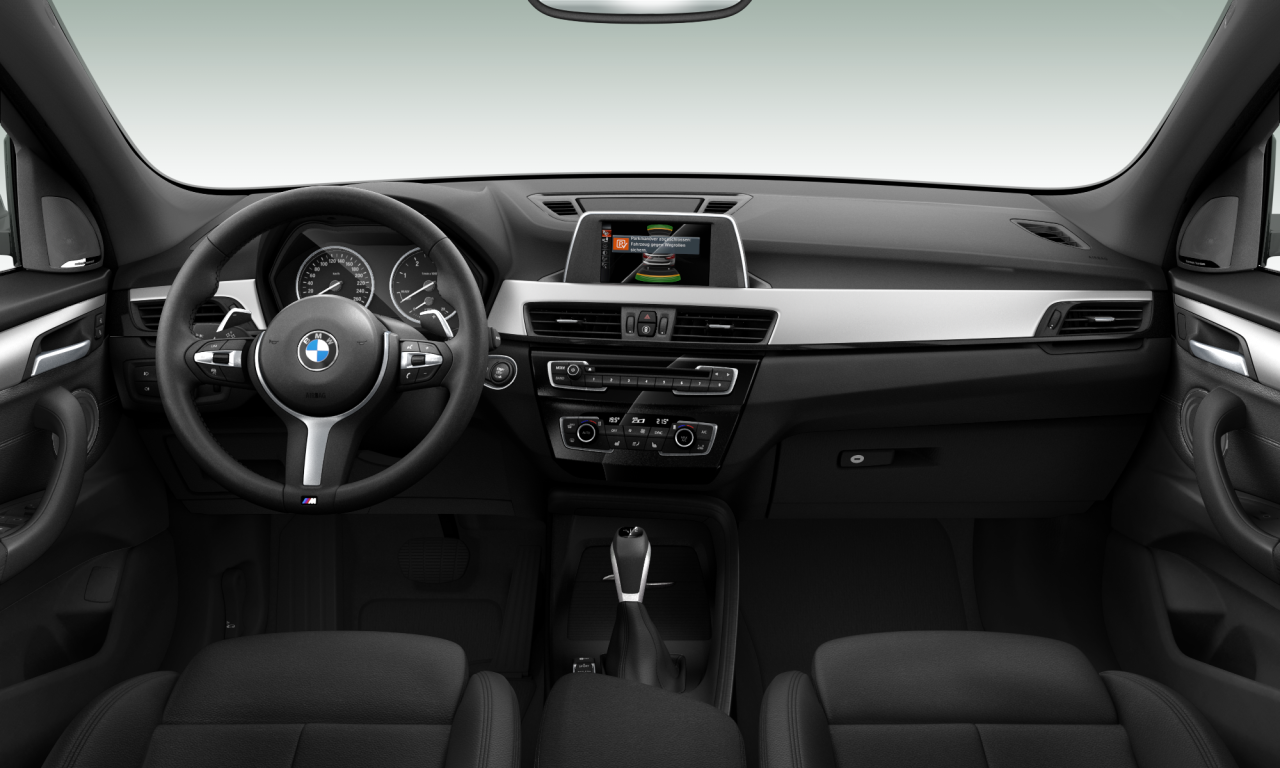 Interior of 2016 BMW X1 xDrive25d (F48), VIN WBAHU510305E98524